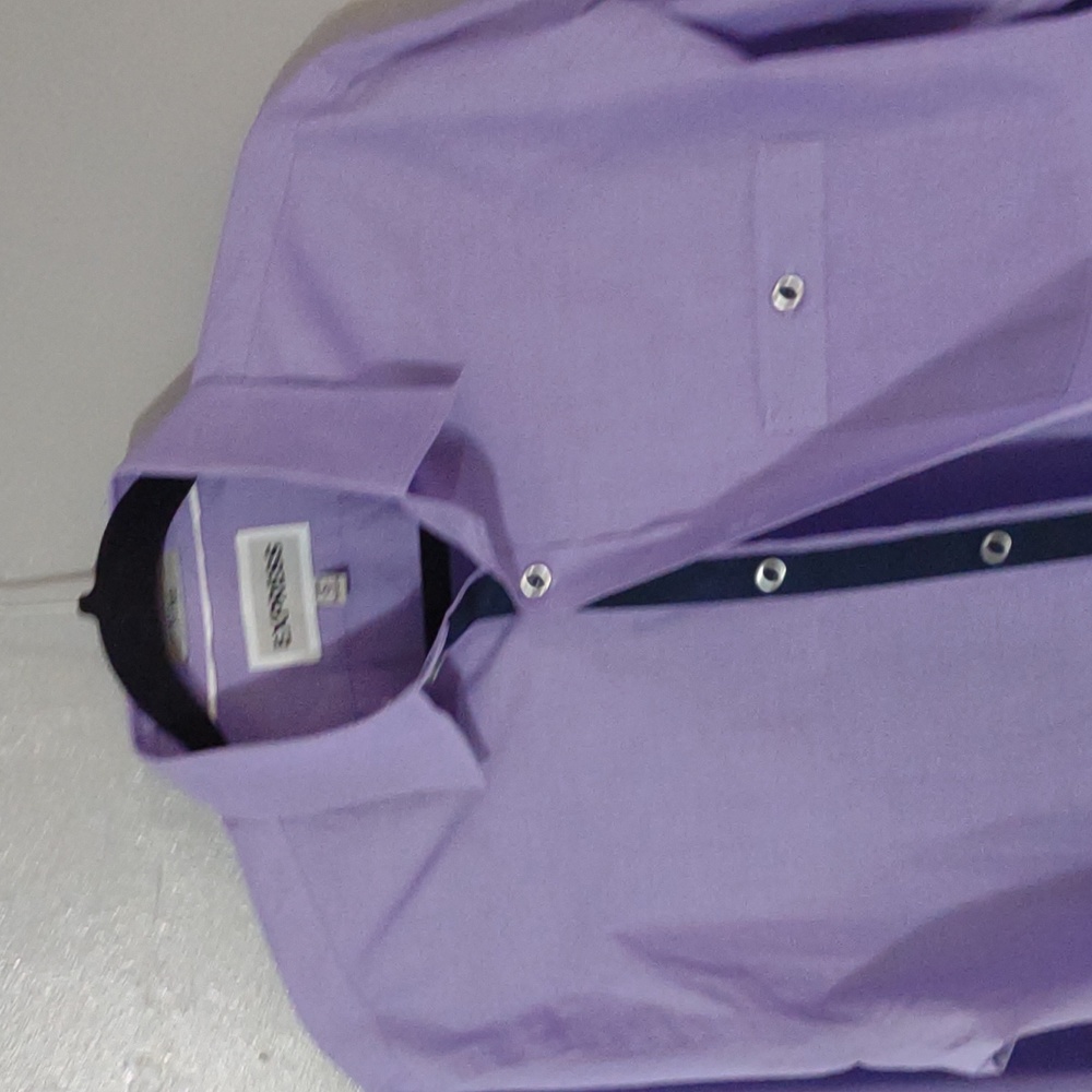 EXPRESS Men's fitted medium Purple shirt